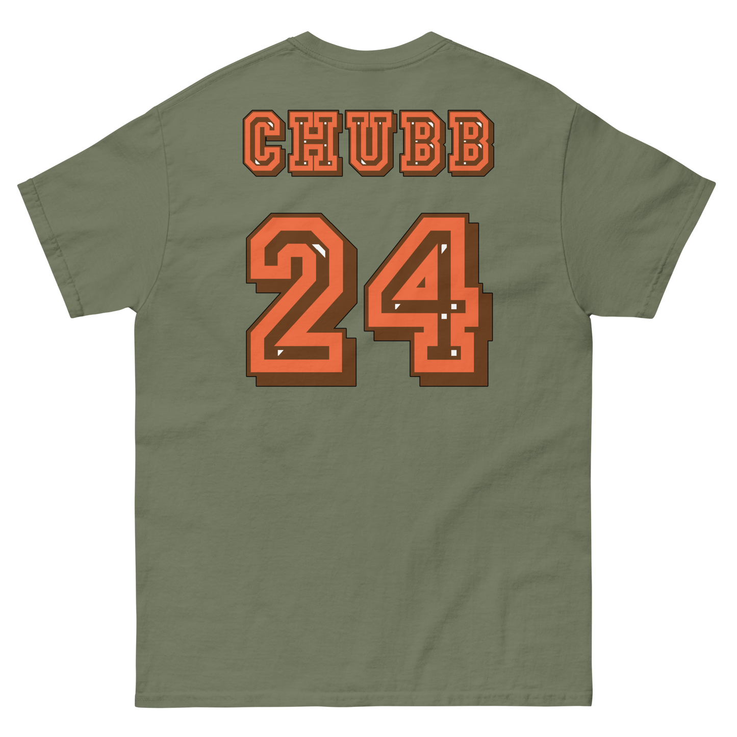 Keep Chubbin Cleveland Browns T-Shirt W/ #24 Chubb On Back