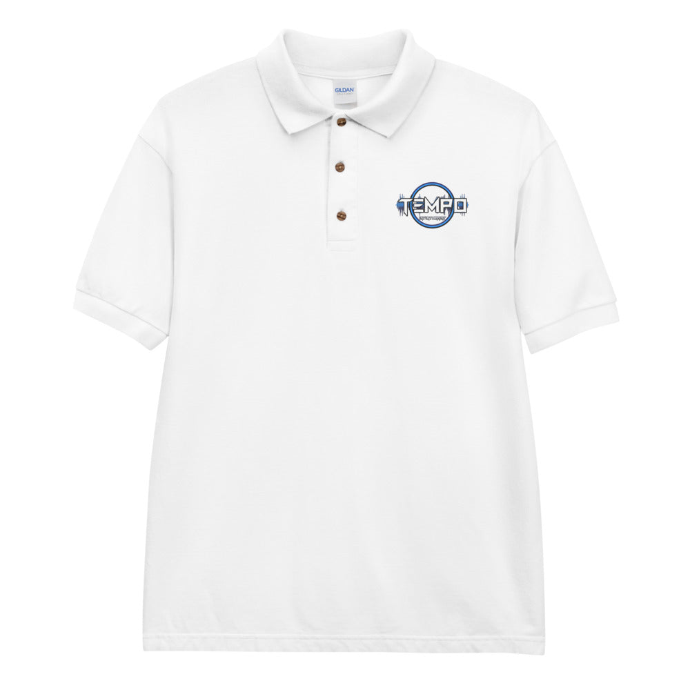 Tempo Entertainment Vibe Embroidered Polo Shirt - Mod Visions