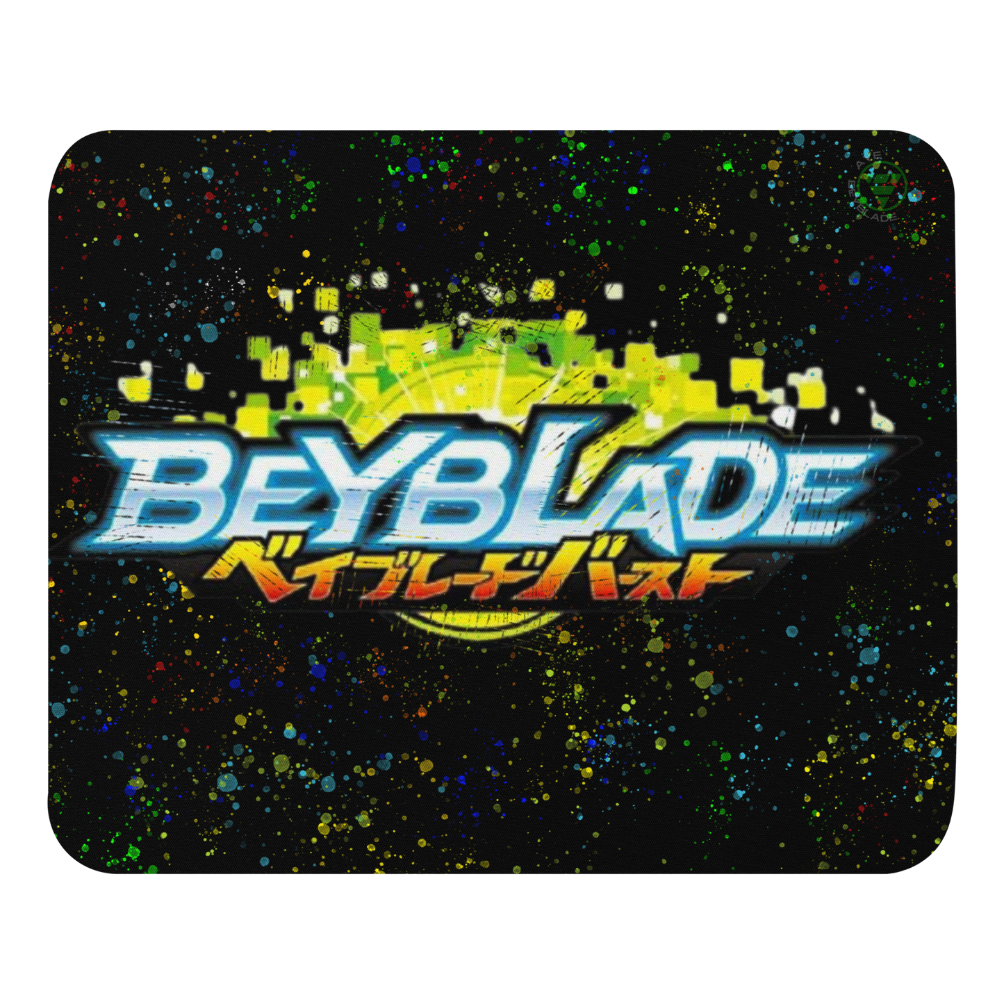 Beyblade Splattered Logo Mouse & Display Pad
