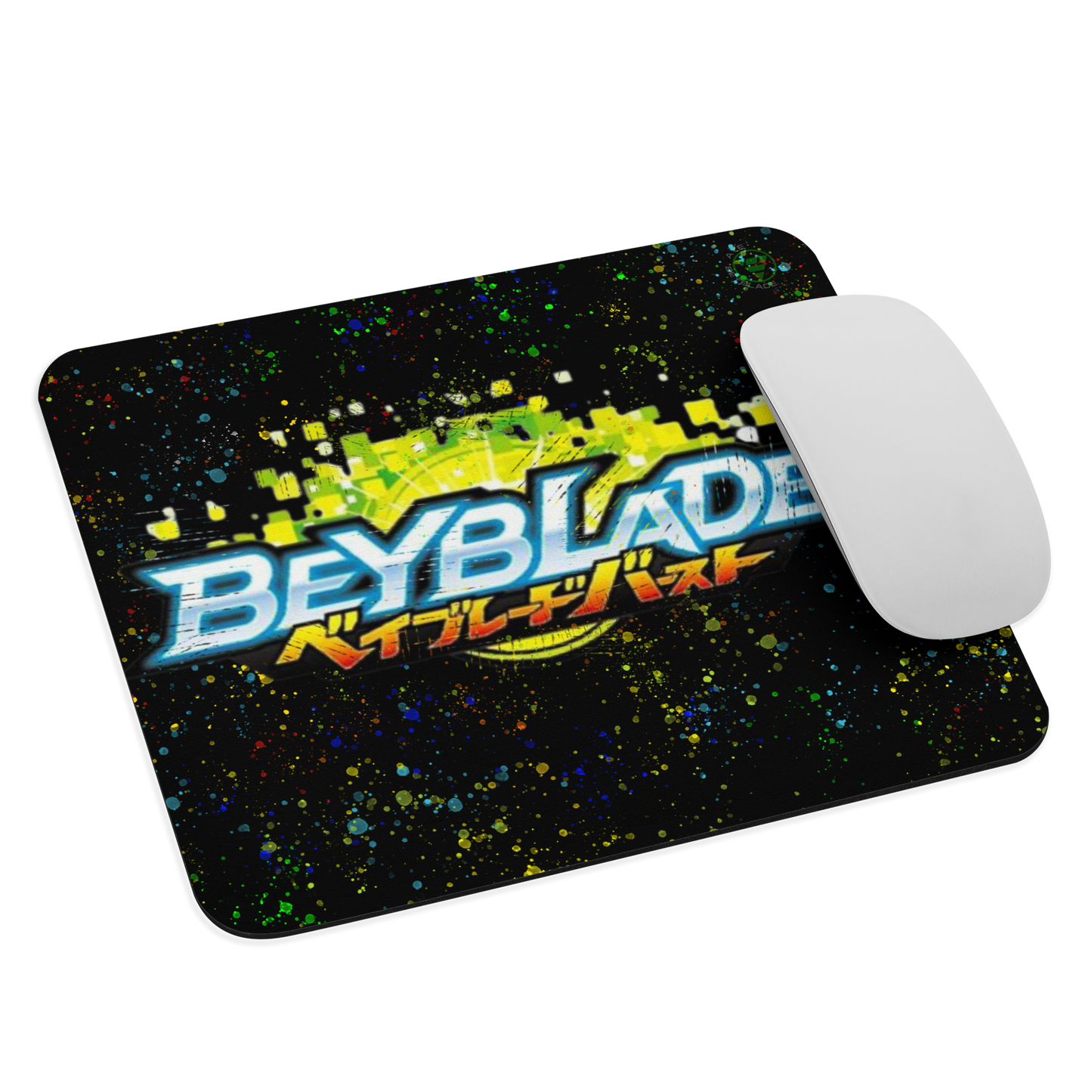 Beyblade Splattered Logo Mouse & Display Pad
