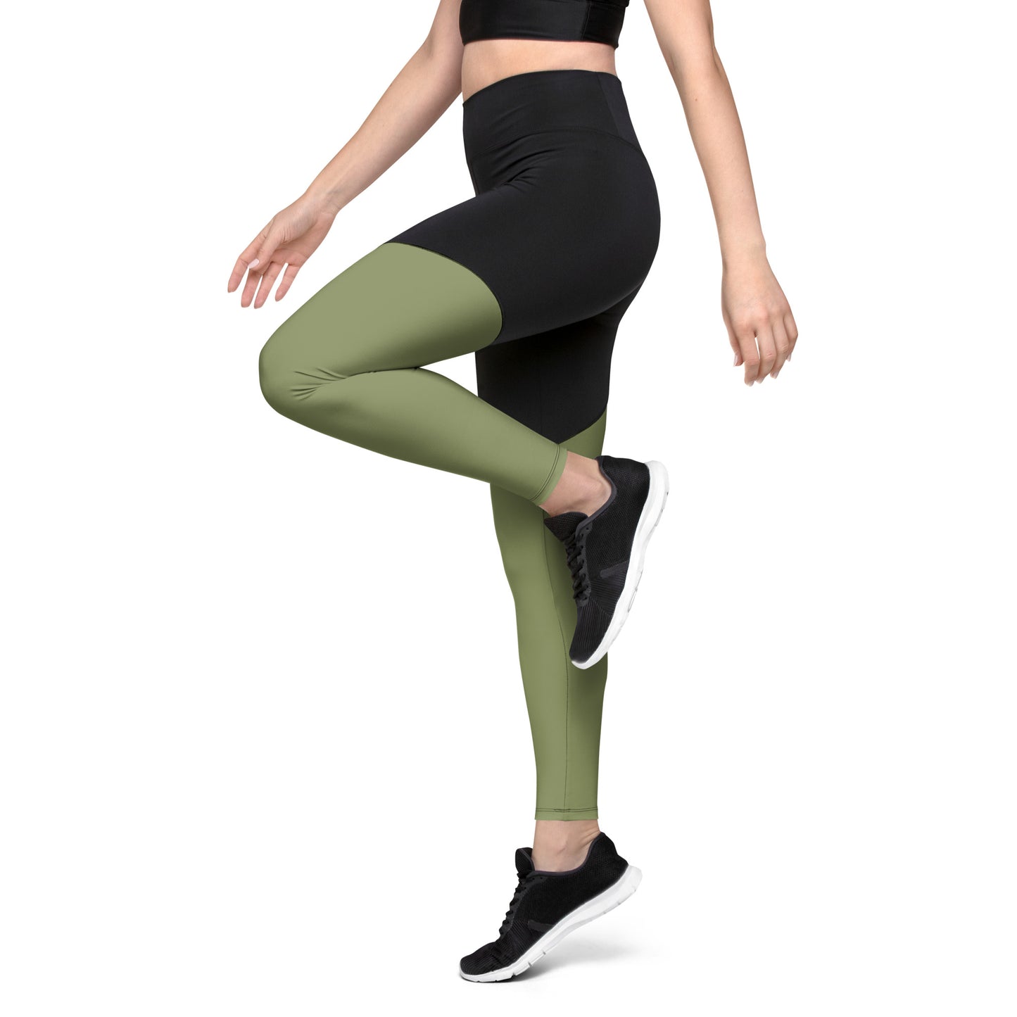 Matcha Green Sports Leggings