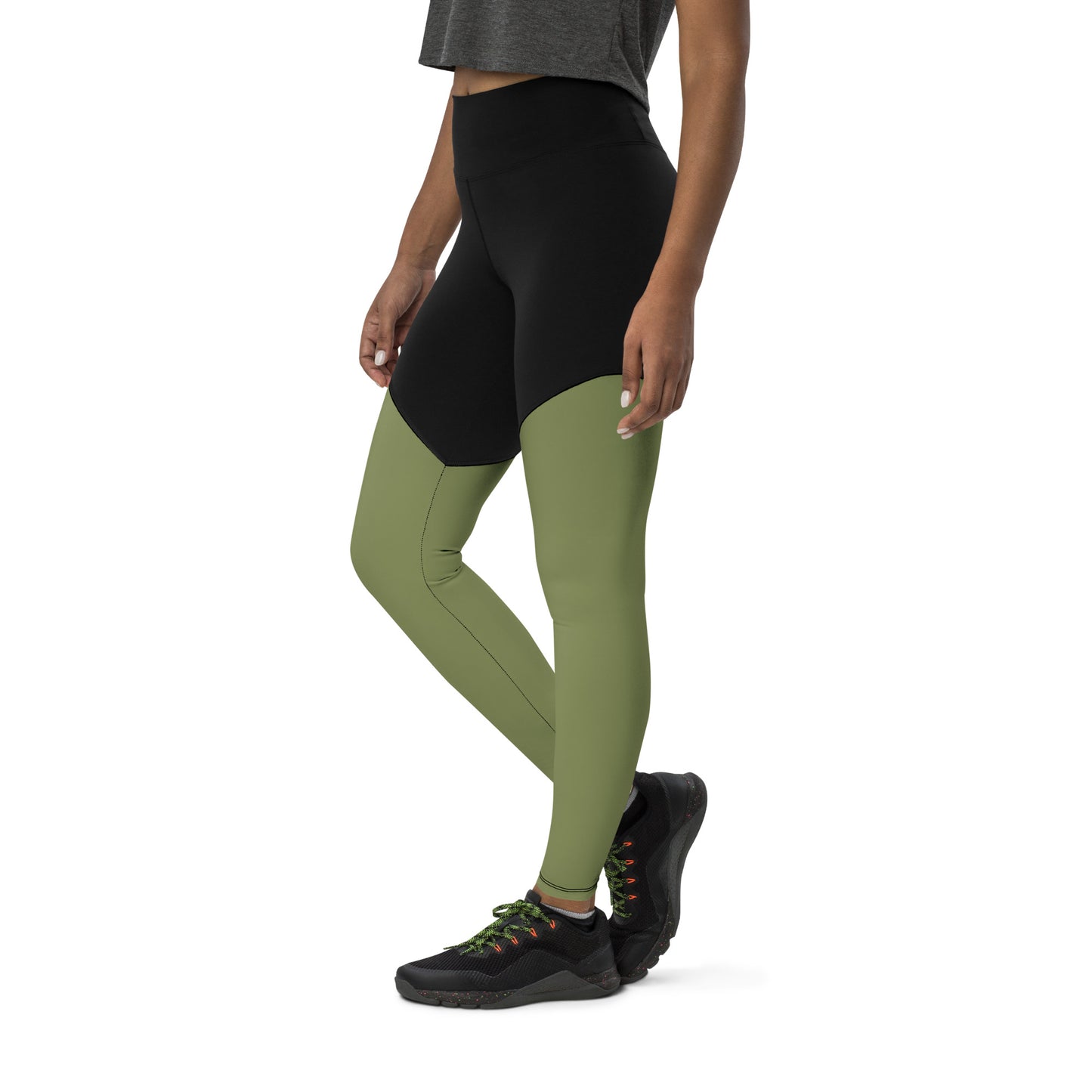 Matcha Green Sports Leggings