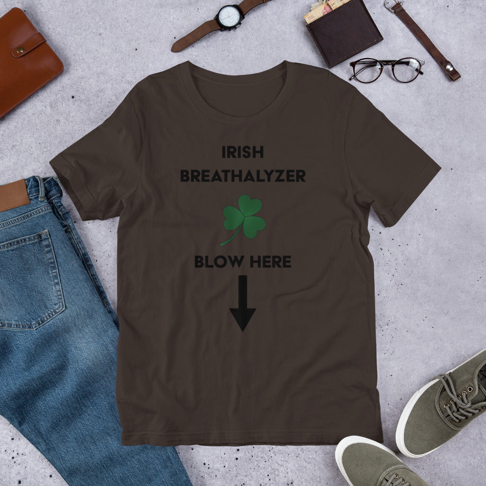 Irish Breathalyzer Unisex T-Shirt - Mod Visions