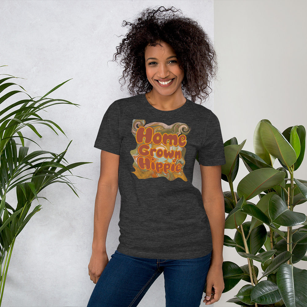 Home Grown Hippie Unisex T-Shirt - Mod Visions