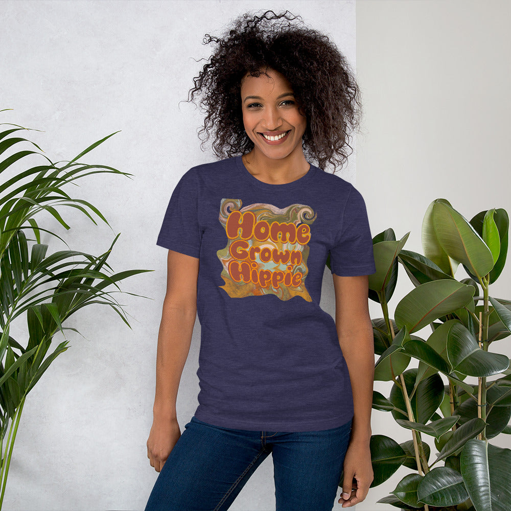 Home Grown Hippie Unisex T-Shirt - Mod Visions