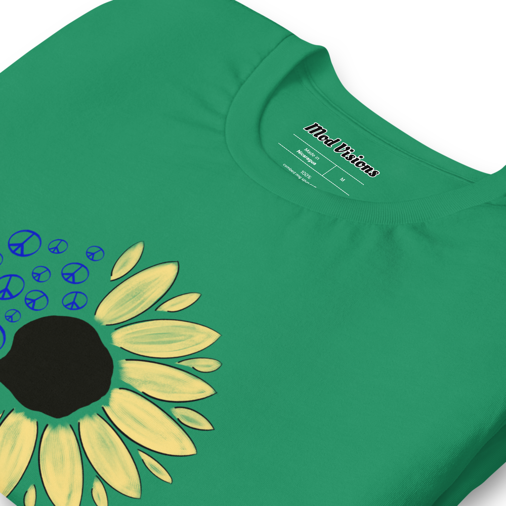 Sunflower Of Peace T-Shirt - Mod Visions