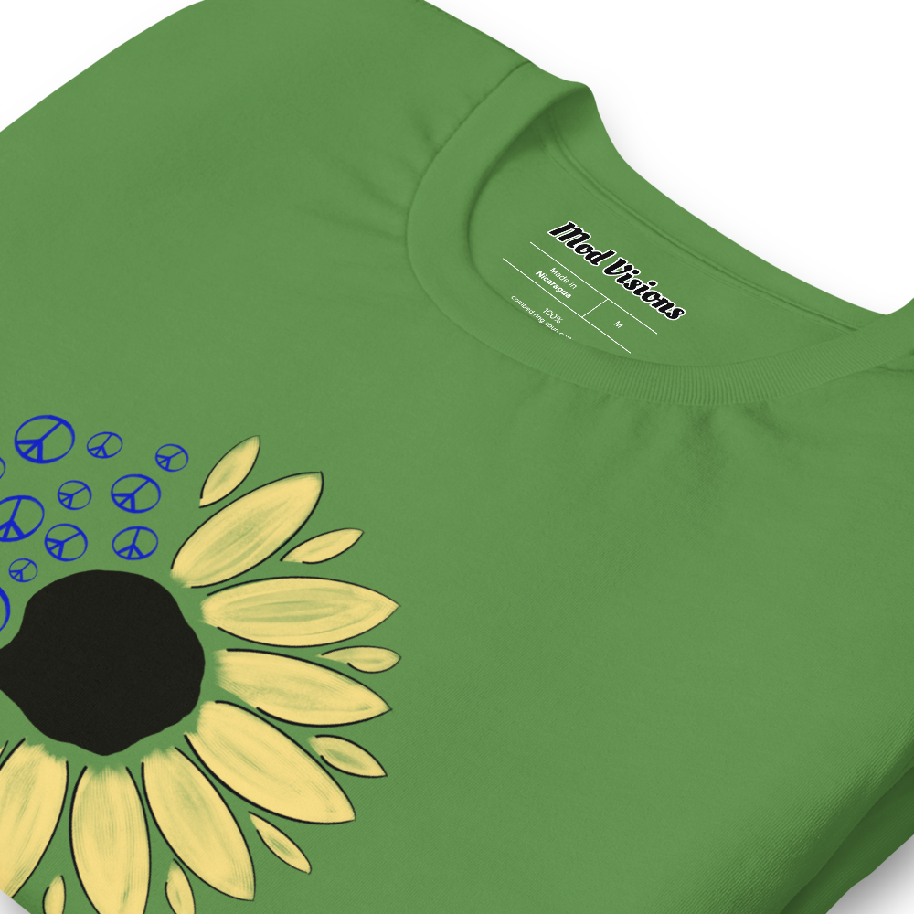 Sunflower Of Peace T-Shirt - Mod Visions