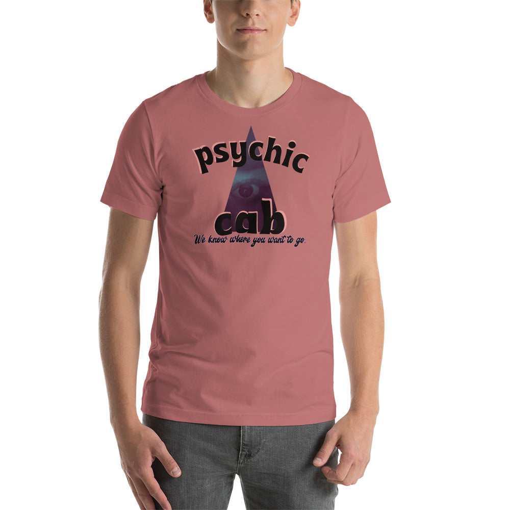 Psychic Cab Unisex T-Shirt - Mod Visions
