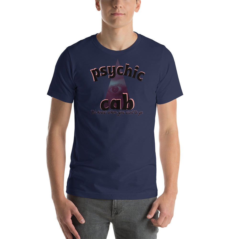 Psychic Cab Unisex T-Shirt - Mod Visions