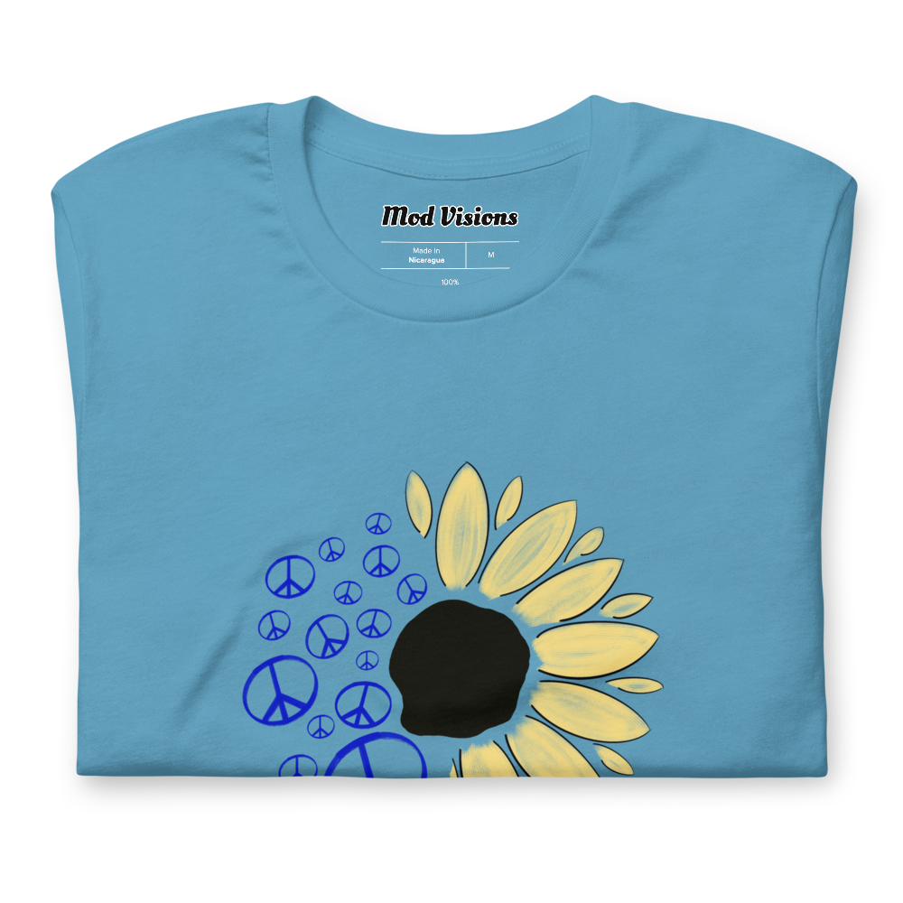 Sunflower Of Peace T-Shirt - Mod Visions