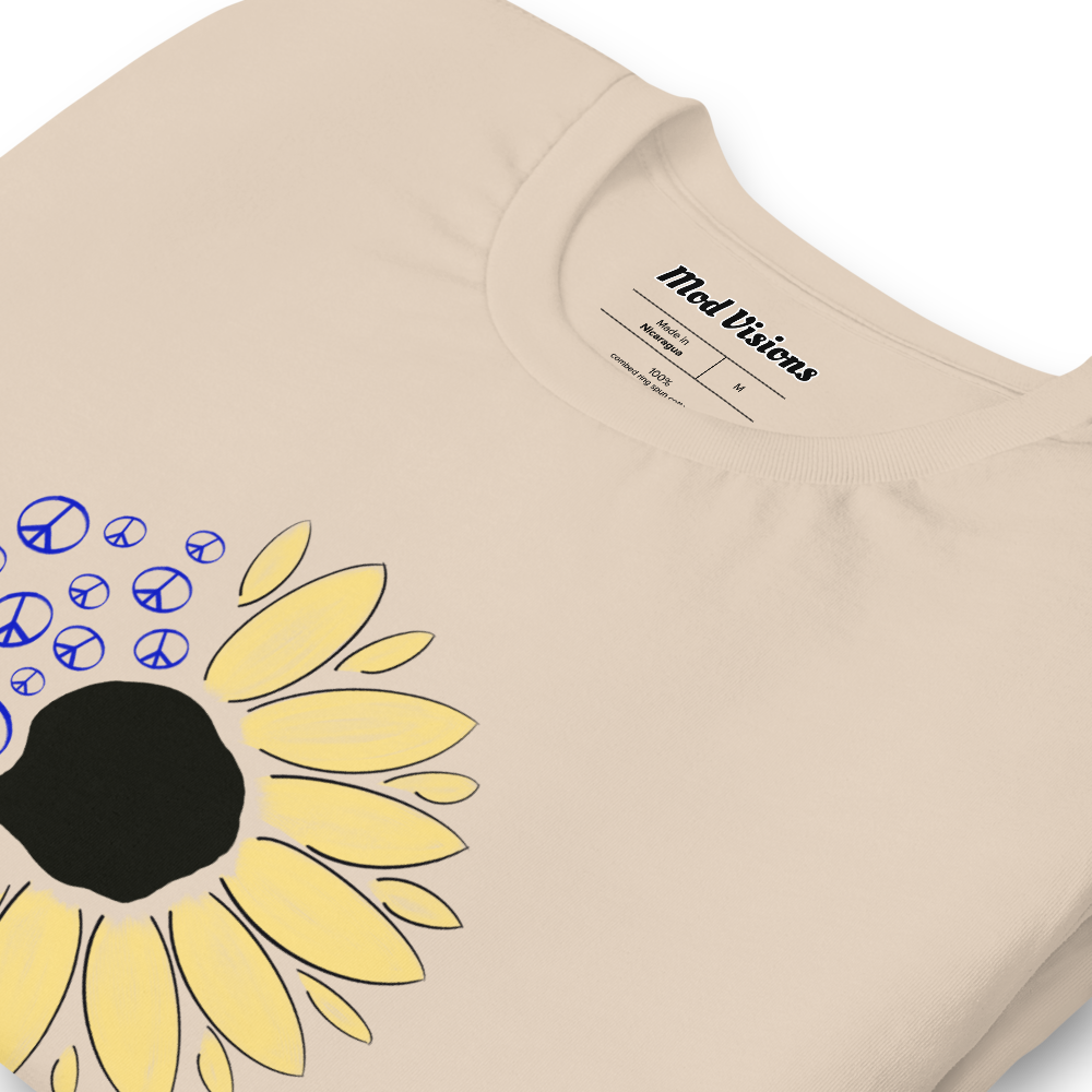 Sunflower Of Peace T-Shirt - Mod Visions
