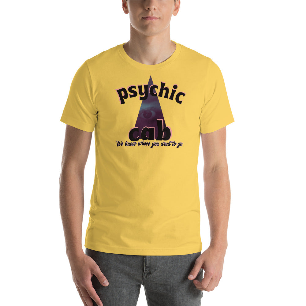 Psychic Cab Unisex T-Shirt - Mod Visions