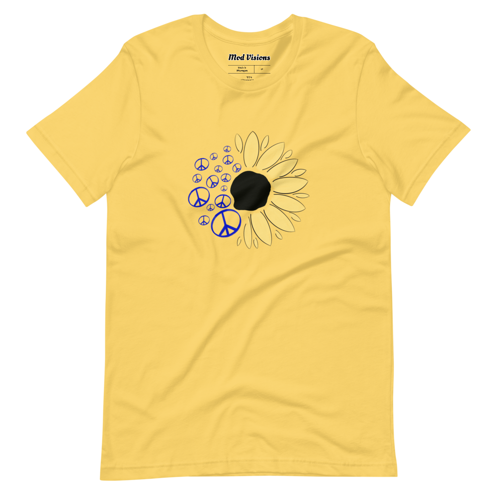 Sunflower Of Peace T-Shirt - Mod Visions