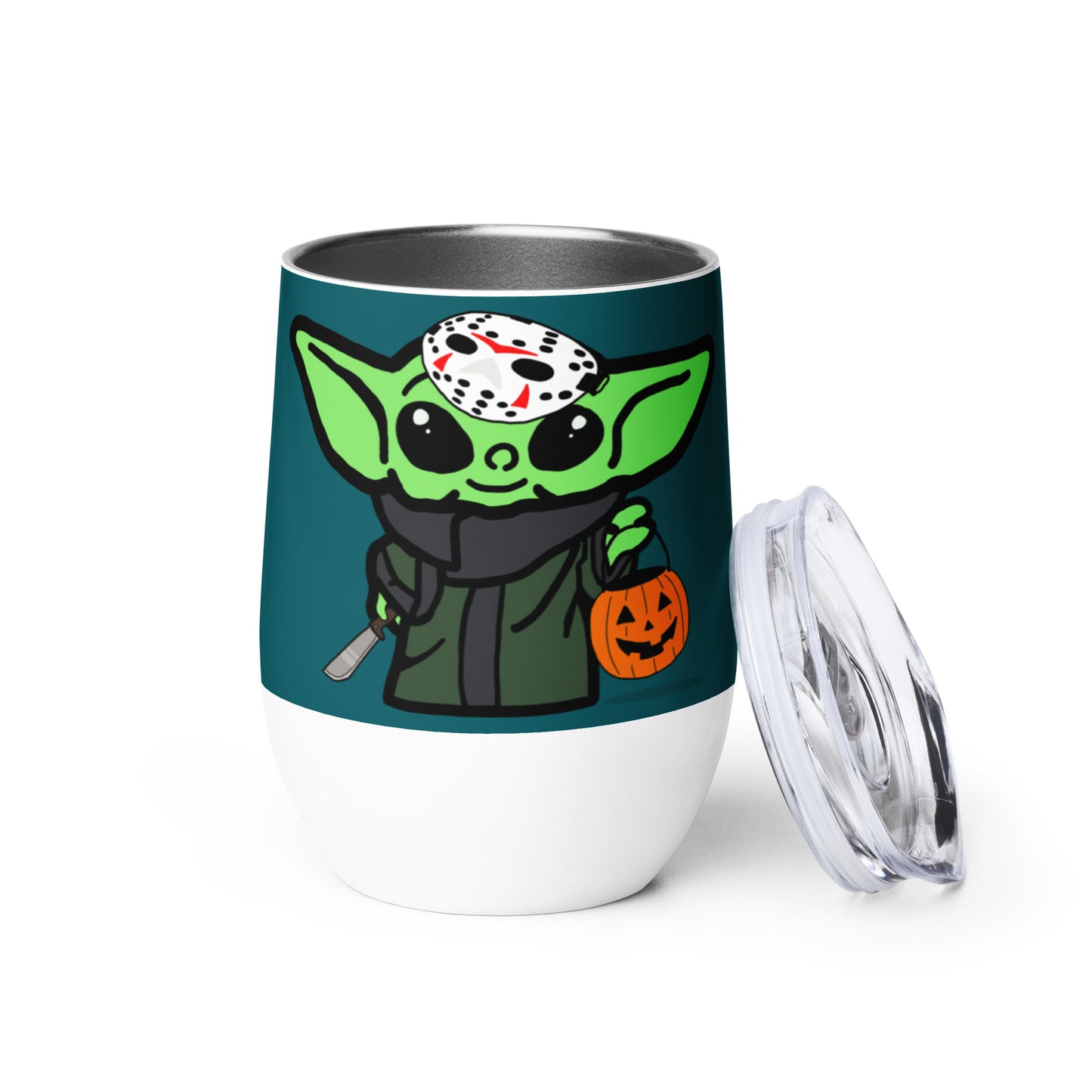 Baby Yoda Halloween Tumbler
