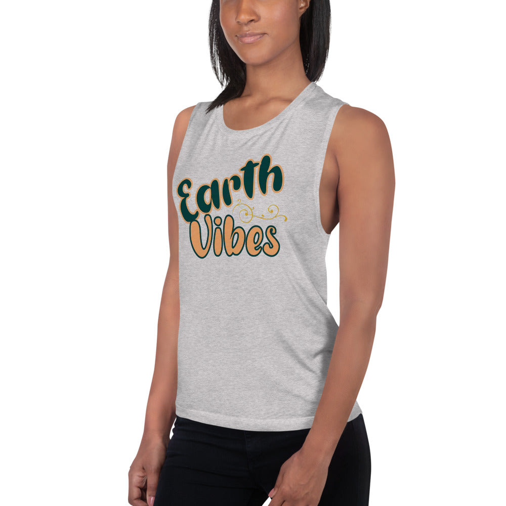 Earth Vibes Muscle Tank - Mod Visions