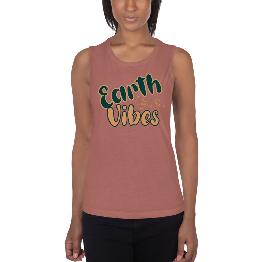 Earth Vibes Muscle Tank - Mod Visions