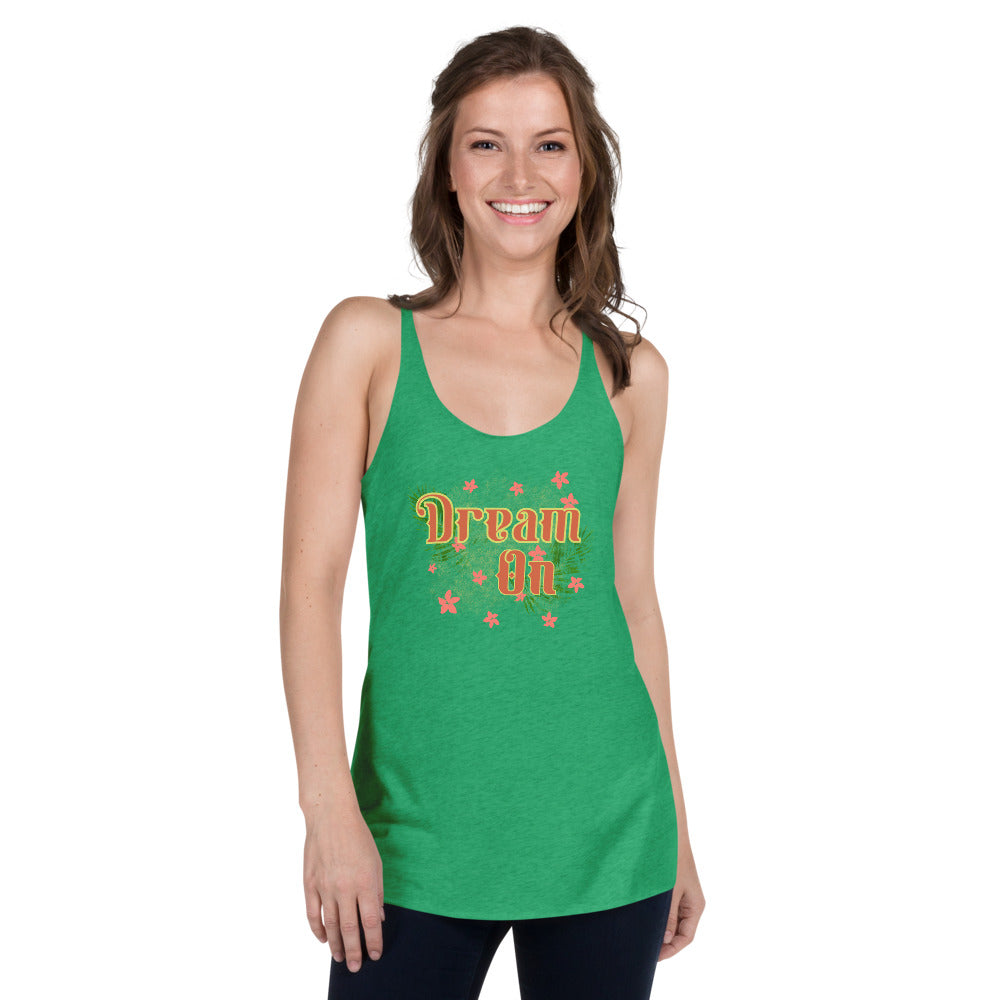 Dream On Racerback Tank - Mod Visions