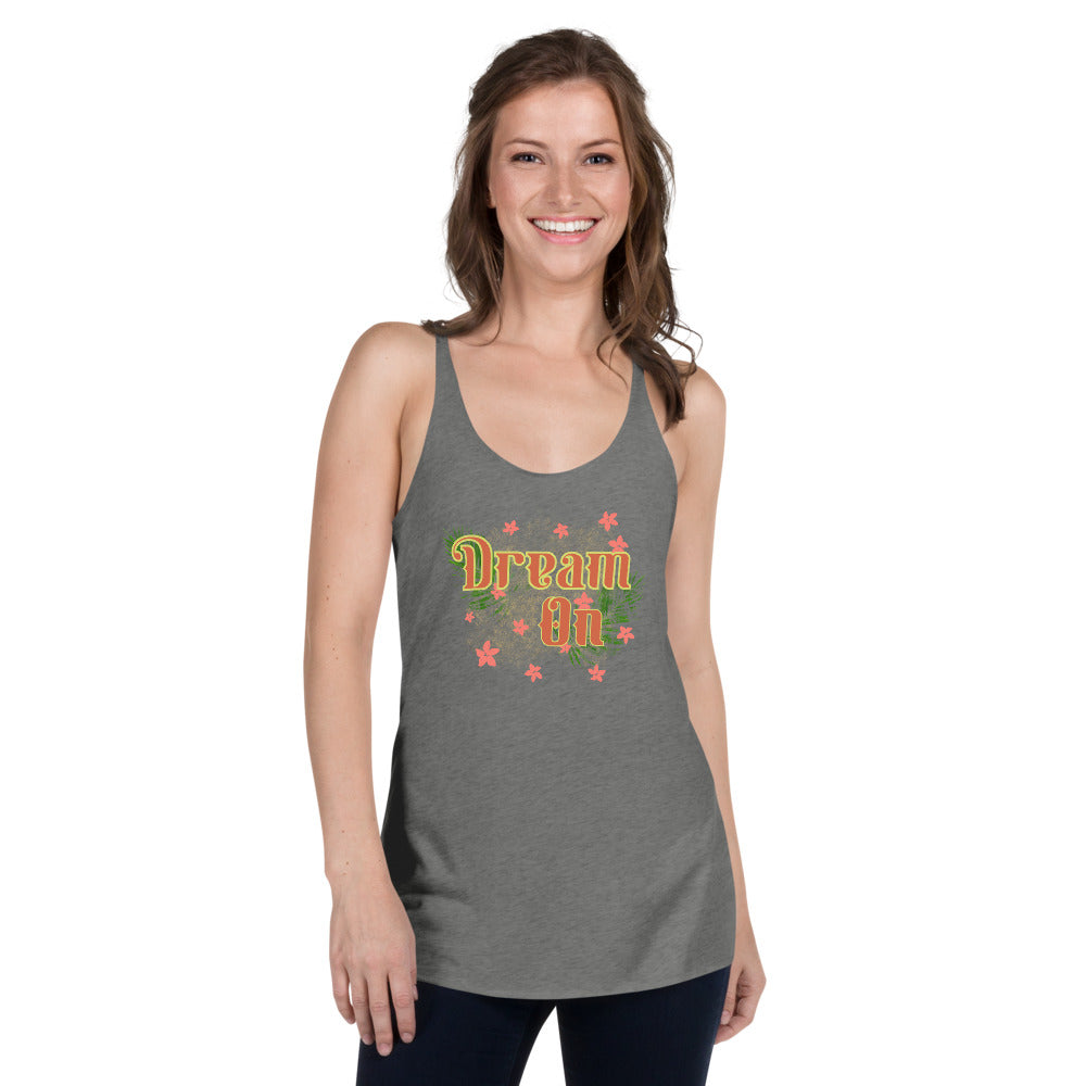 Dream On Racerback Tank - Mod Visions