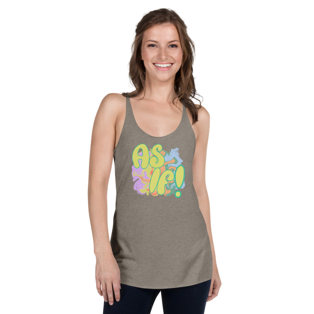 As If Racerback Tank - Mod Visions