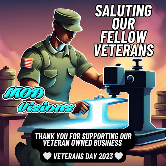 Celebrating Heroes A Happy Veterans Day from Mod Visions - Graphic Shirts & Veteran Apparel