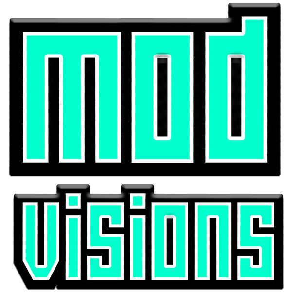 Mod Visions logo – apparel brand and creative studio specializing in design, branding, and digital services