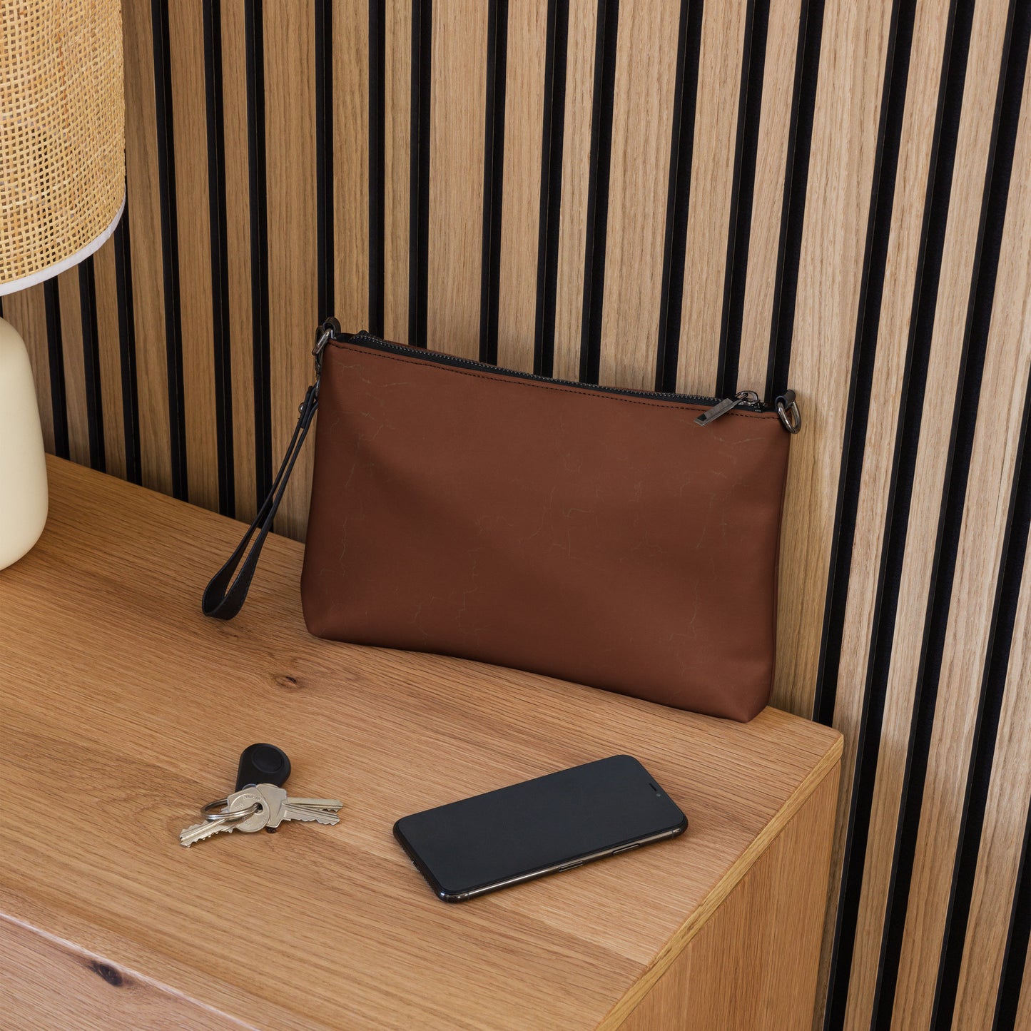 Rustic Amber Crossbody Bag