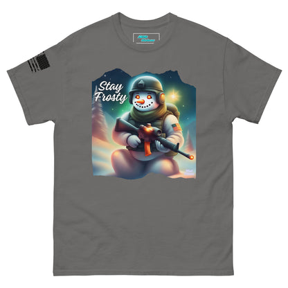 Stay Frosty Spec Ops Tactical Snowman T-Shirt