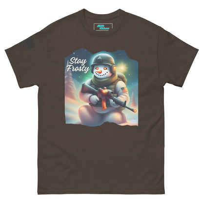 Stay Frosty Spec Ops Tactical Snowman T-Shirt