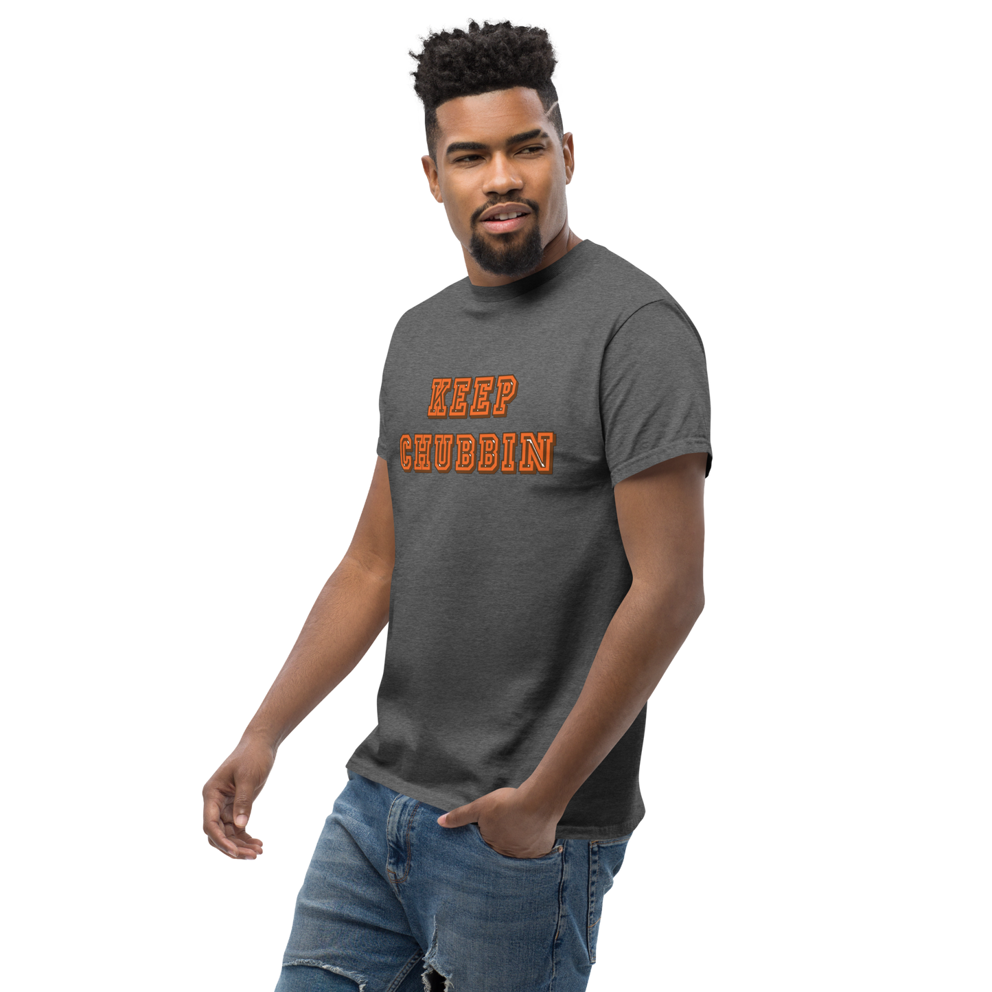 Keep Chubbin Cleveland Browns T-Shirt W/ #24 Chubb On Back