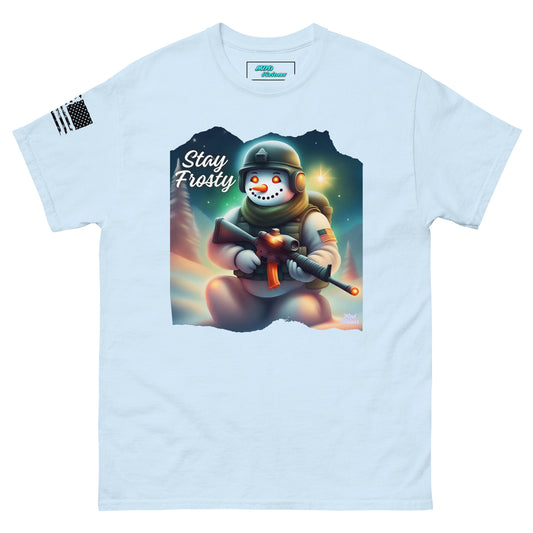 Stay Frosty Spec Ops Tactical Snowman T-Shirt