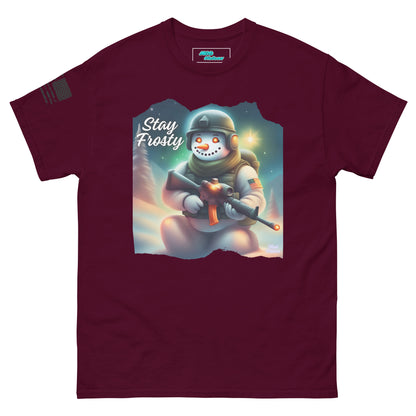 Stay Frosty Spec Ops Tactical Snowman T-Shirt