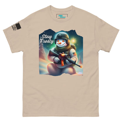 Stay Frosty Spec Ops Tactical Snowman T-Shirt