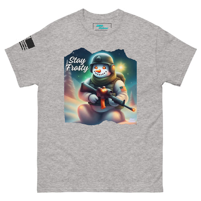 Stay Frosty Spec Ops Tactical Snowman T-Shirt