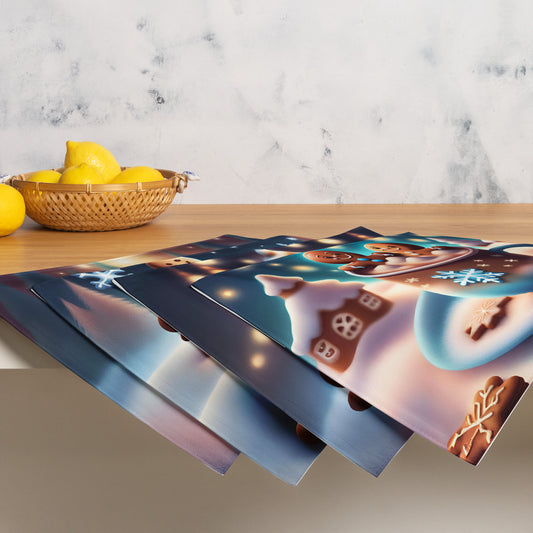 Cozy Cocoa Delight Placemat Set