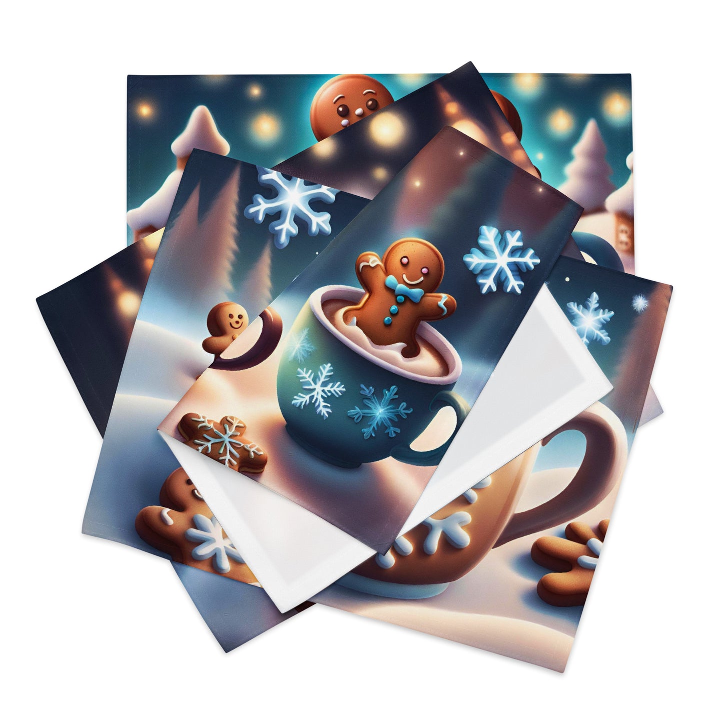 Cozy Cocoa Delight Placemat Set