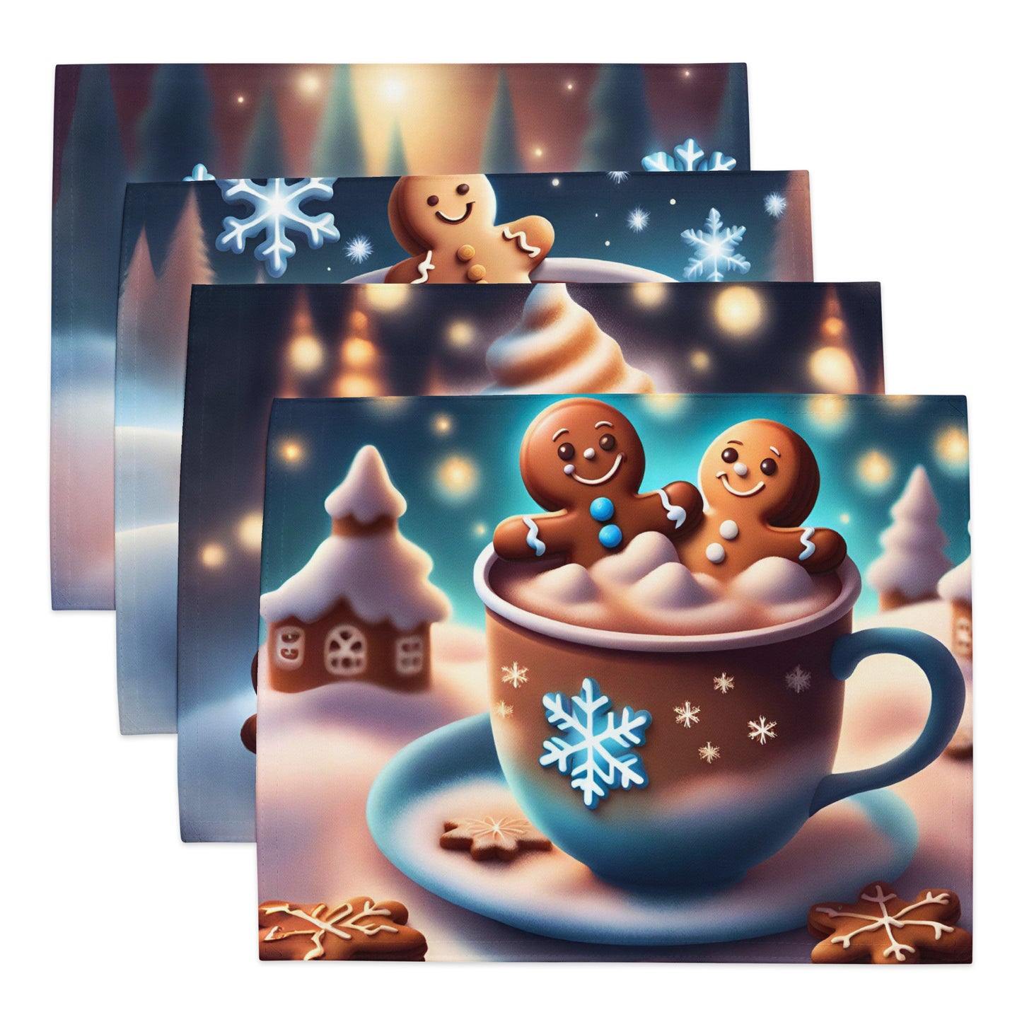 Cozy Cocoa Delight Placemat Set