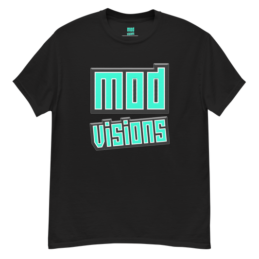 Mod Visions olo streetwear t-shirt in black