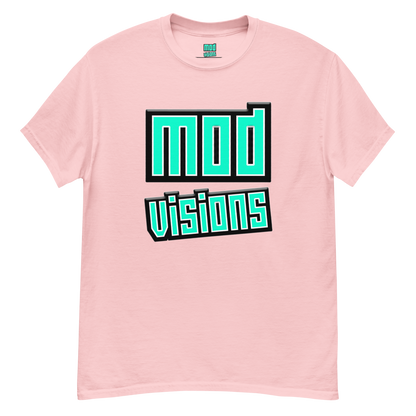 Mod Visions olo streetwear t-shirt in light pink