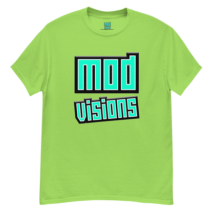 Mod Visions olo streetwear t-shirt in lime green