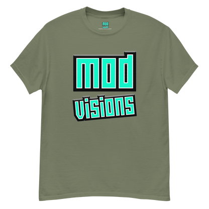 Mod Visions olo streetwear t-shirt in army green