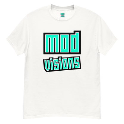 Mod Visions olo streetwear t-shirt in white