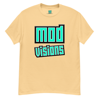 Mod Visions olo streetwear t-shirt in yellow haze