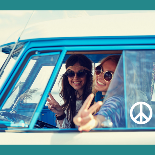 Peace Sign Decal - Mod Visions