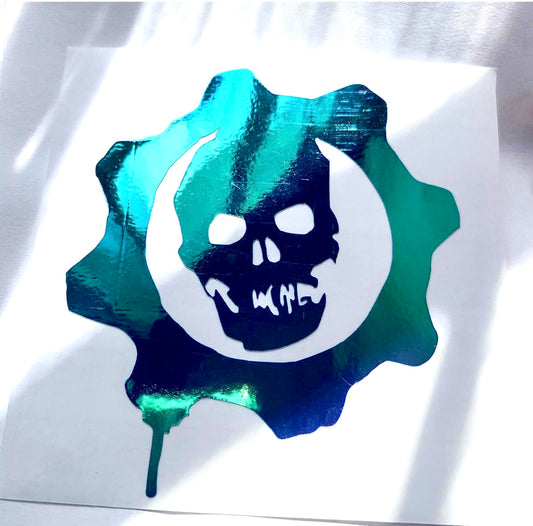 Gears Of War Holographic Ice Omen Decal - Mod Visions