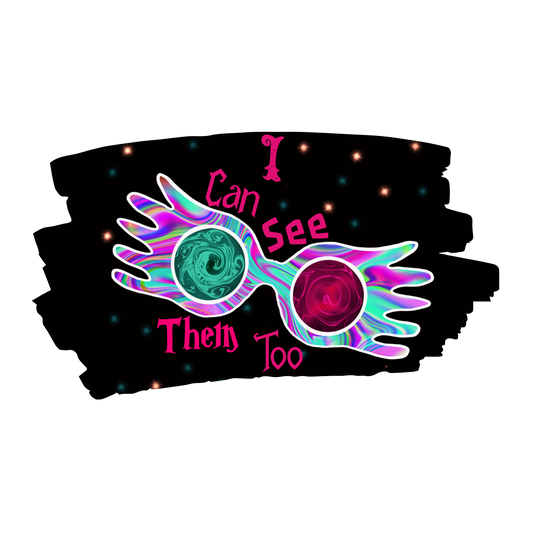 'I Can See Them Too" Harry Potter Sticker - Mod Visions