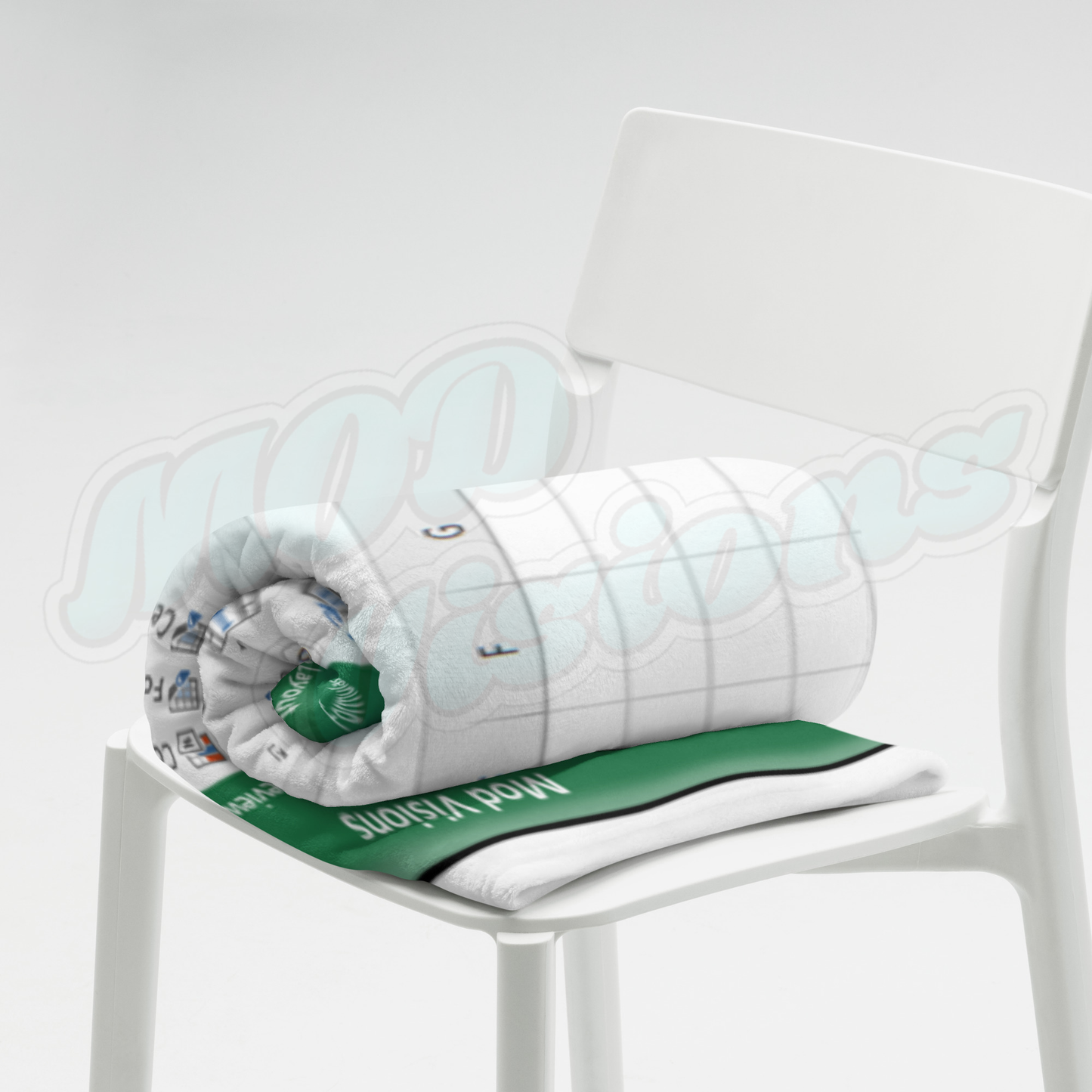 Spread Em' Excel Spreadsheet Throw Blanket