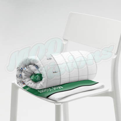 Spread Em' Excel Spreadsheet Throw Blanket