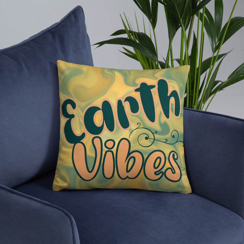 Earth Vibes Pillow - Mod Visions