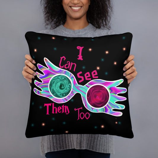 Luna Lovegood I Can See Them Too Pillow - Mod Visions