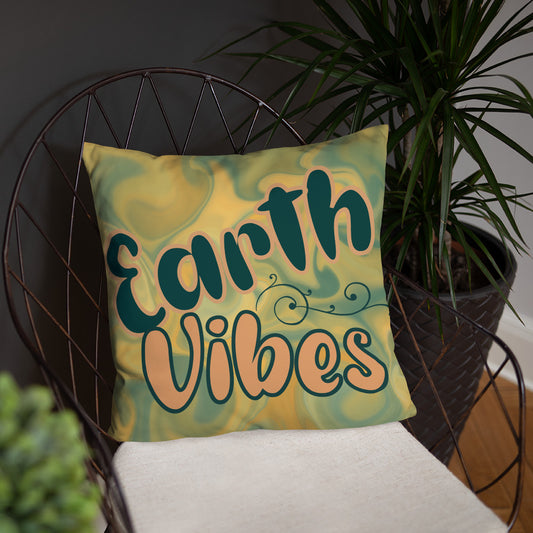 Earth Vibes Pillow - Mod Visions
